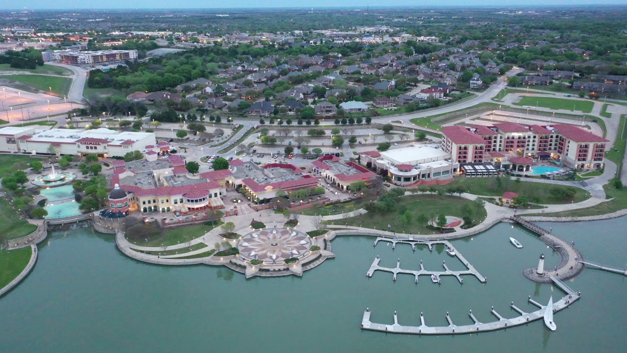 Commercial properties and skyline in Rockwall County, Texas served by our roofing team